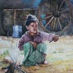 Getting warm by A Hein Kyaw