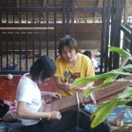 Weaving class by Nook