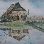 Hut in the farm by Myat Thein Zaw