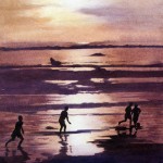 Playing-on-the-beach-by-Min-Thiha-Mon