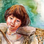 Girl,-Going-to-the-Forest-by-Sein-Sein-Lin