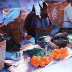 In the Burma market by Nyan Soe