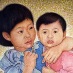 Carrying-sister-by-Saw-Wi-Htun