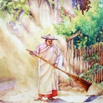 Cleaning-nun-by-Kyaw-Kyaw-Heain