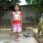 Lovely girl. She is deaf mute girl